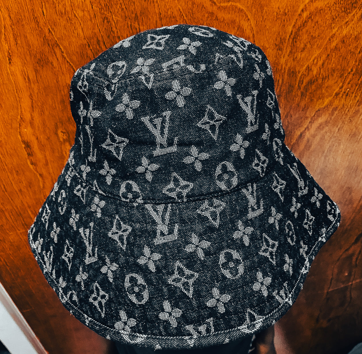 Black LV Summer hat